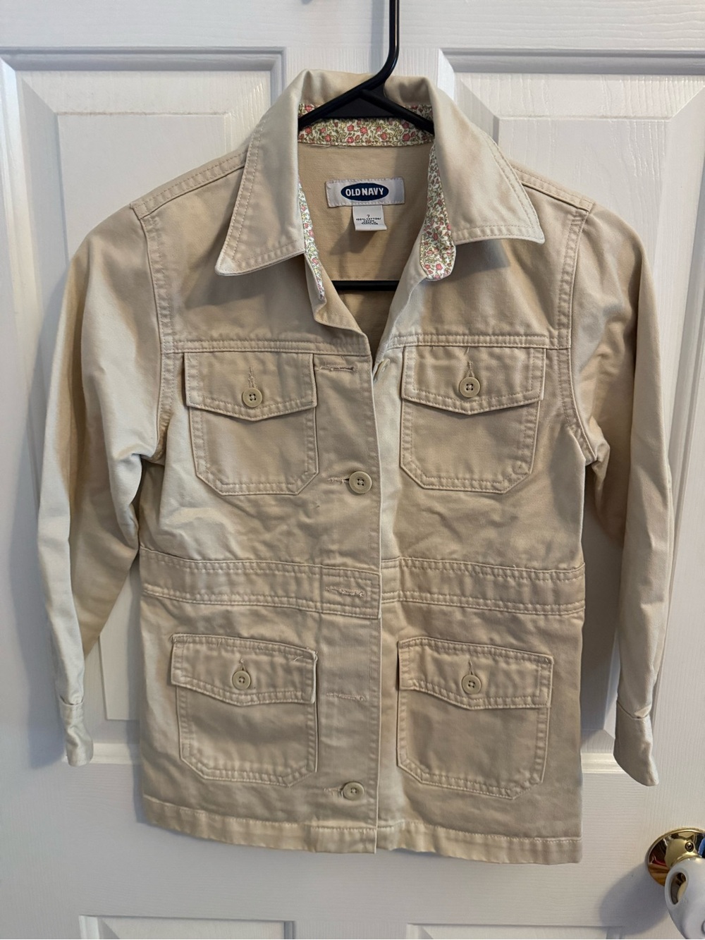 Old Navy Kid’s Beige Utility Jacket